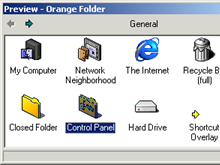 Orange Folder