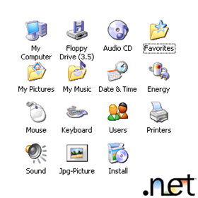 MS.NET Icons