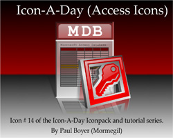 Icon-A-Day #13 (Access File)