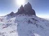 Shiprock in the Snow