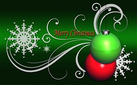 Merry Christmas Green