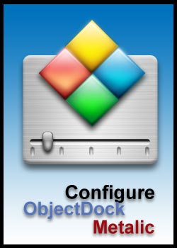 Configure ObjectDock Metalic