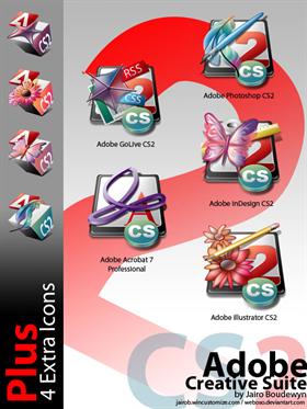 Adobe Creative Suite 2 Icons
