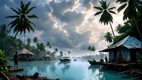 A lagoon