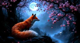 the Moon Fox