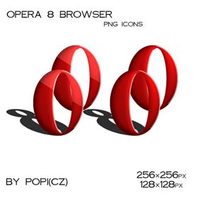 Opera 8 icons