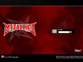 Metallica Logon (English)