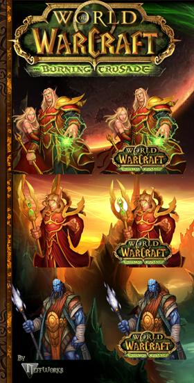 World of Warcraft: The Burning Crusade Dock Icons