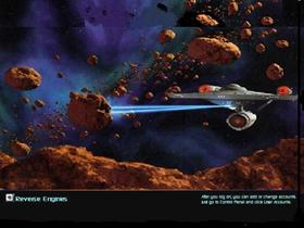 Enterprise in Asteroid Field