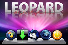 Leopard Style Reflective Icons