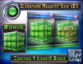 Glassphire Registry Icon v2.0