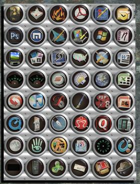 Dock Icons for Steel Dock