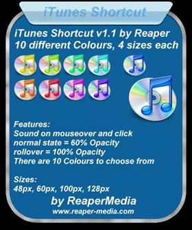 iTunes Shortcut v1.1