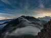 Starry Cloudy Japanese Alps