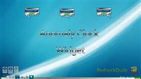 Anomaly Clock Widget