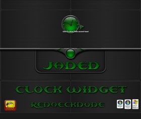 Jaded Clock Widget