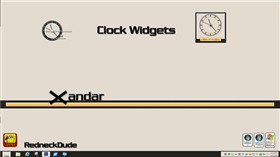 Xandar Clock Widgets