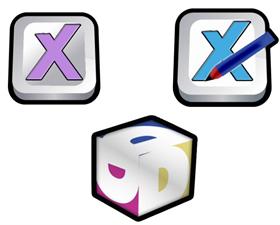 Xara 3d cartoon icons