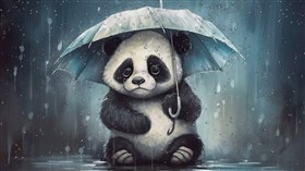 4K Baby Panda