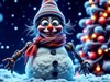 4K Goofy Snowman