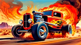 4K Hot Rod Flamer