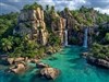 4K Rocky Falls Island