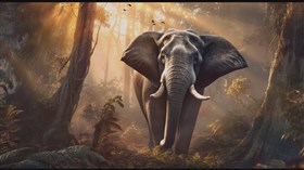 4K Elephant Balloon