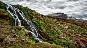 Trickle Rock Falls HDR