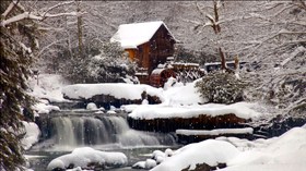 Winter Cabin