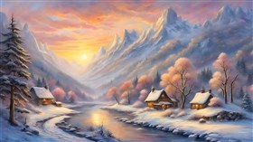 4K Winter Scene