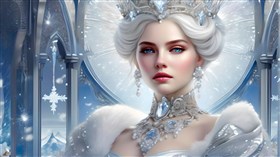 8K Snow Queen