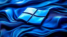 4K Blue Windows