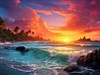 4K Sunset Sea