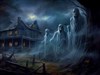 4K Halloween Ghosts