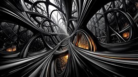 4K Black Web