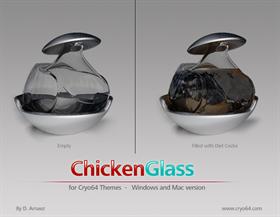 Chicken Glass Diet-Coke