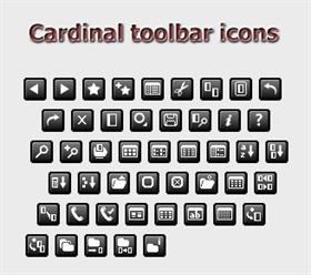 Cardinal Toolbar Icons