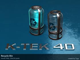K-TEK 4D Recycle Bin