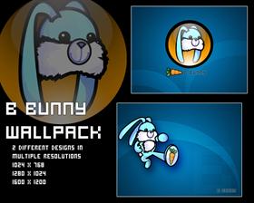 B Bunny Wallpack