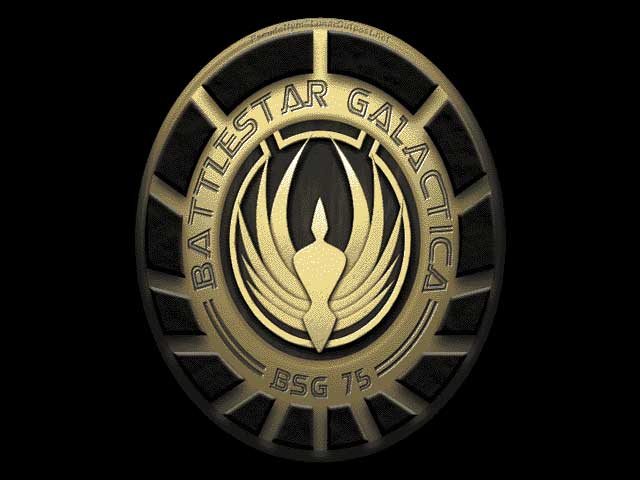 Battlestar Galactica Logo. BSG Logo (Widescreen)