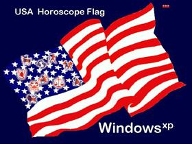 USA Horoscope Flag