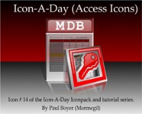 Icon-A-Day #13 (Access File)