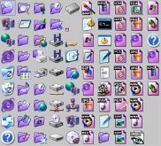 Purple XP Folders