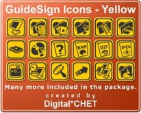 GuideSign Simple - Yellow