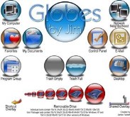Globes by Jim 9x