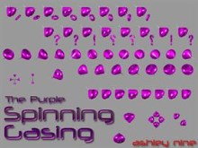 The Purple Spinning Gasing