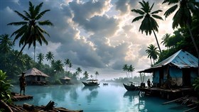 A lagoon