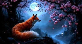 the Moon Fox