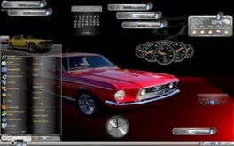 Red Mustang