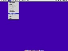 Mac OS8-9 Jaguar Bar